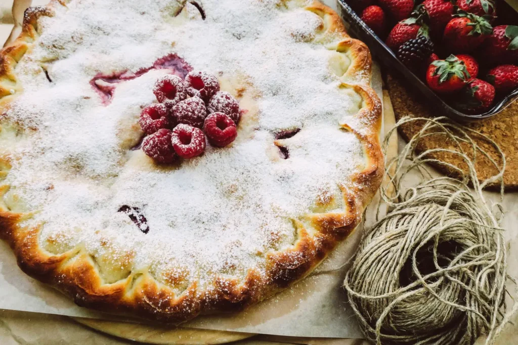 Plăcintă cu brânză dulce